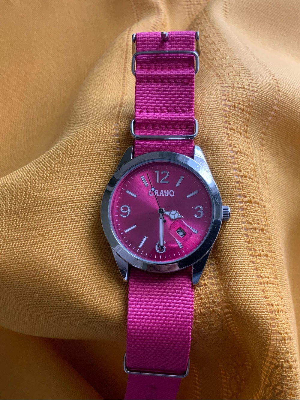 Avon "Grapefruit" Quartz Watch - Works perfectly
